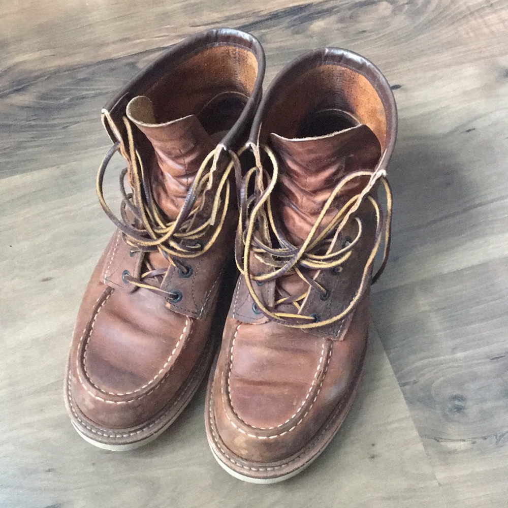 Red Wing Heritage Classic Moc Mens 6-Inch Boot (Copper - style 1907)